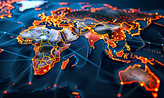 Supply chain visibility map